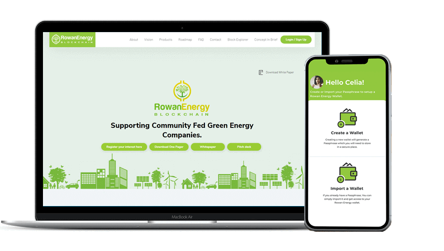 Energy Mockup